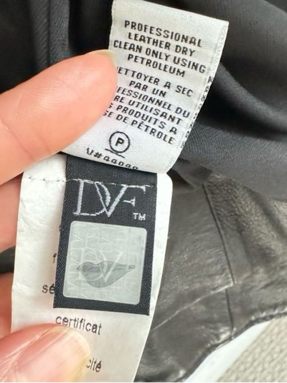 Diane von Furstenberg - Bomber Leather Vest - Picture 5 of 5